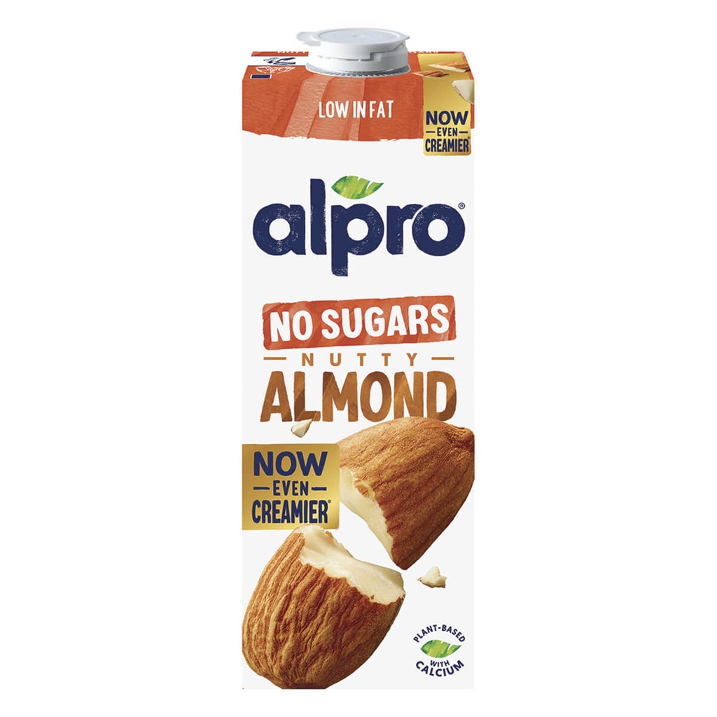 [999581] Alpro Ρόφημα Αμυγδάλου Χωρίς Ζάχαρη 1lt