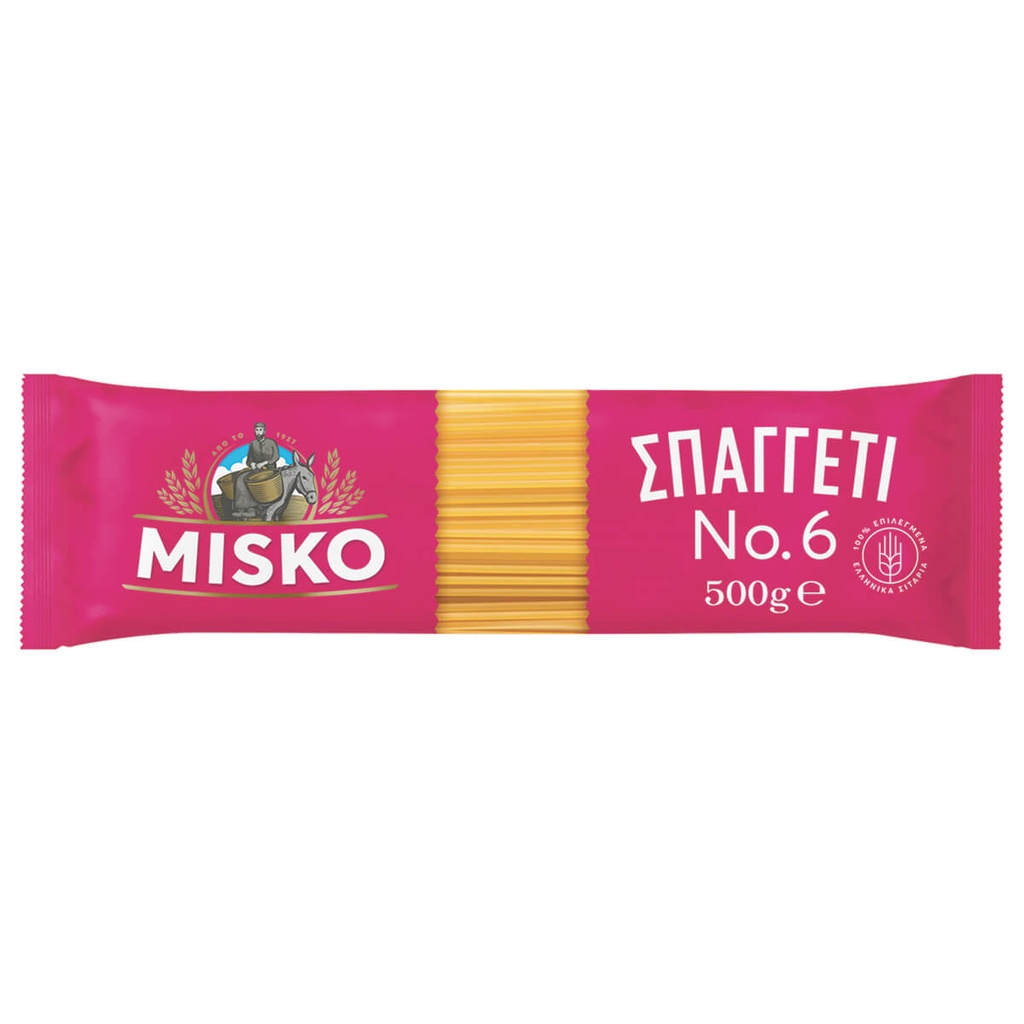 [5201010103063] MISKO 500G SPAGHETTI Ν.6