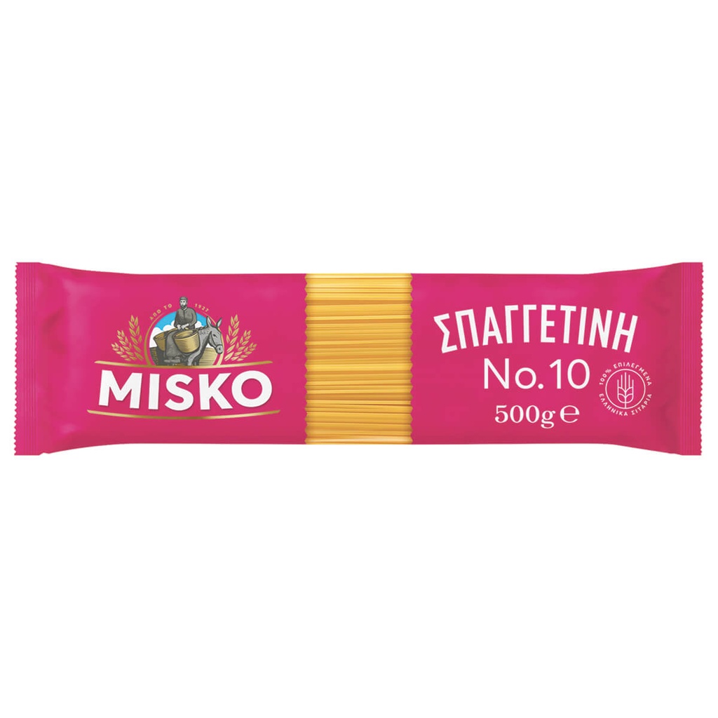 [5201010103100] MISKO 500G SPAGHETTINI Ν.10