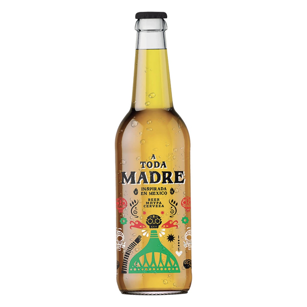 A TODA MADRE 300ML ΜΠΥΡΑ PALE LAGER / ΦΙΑΛΗ