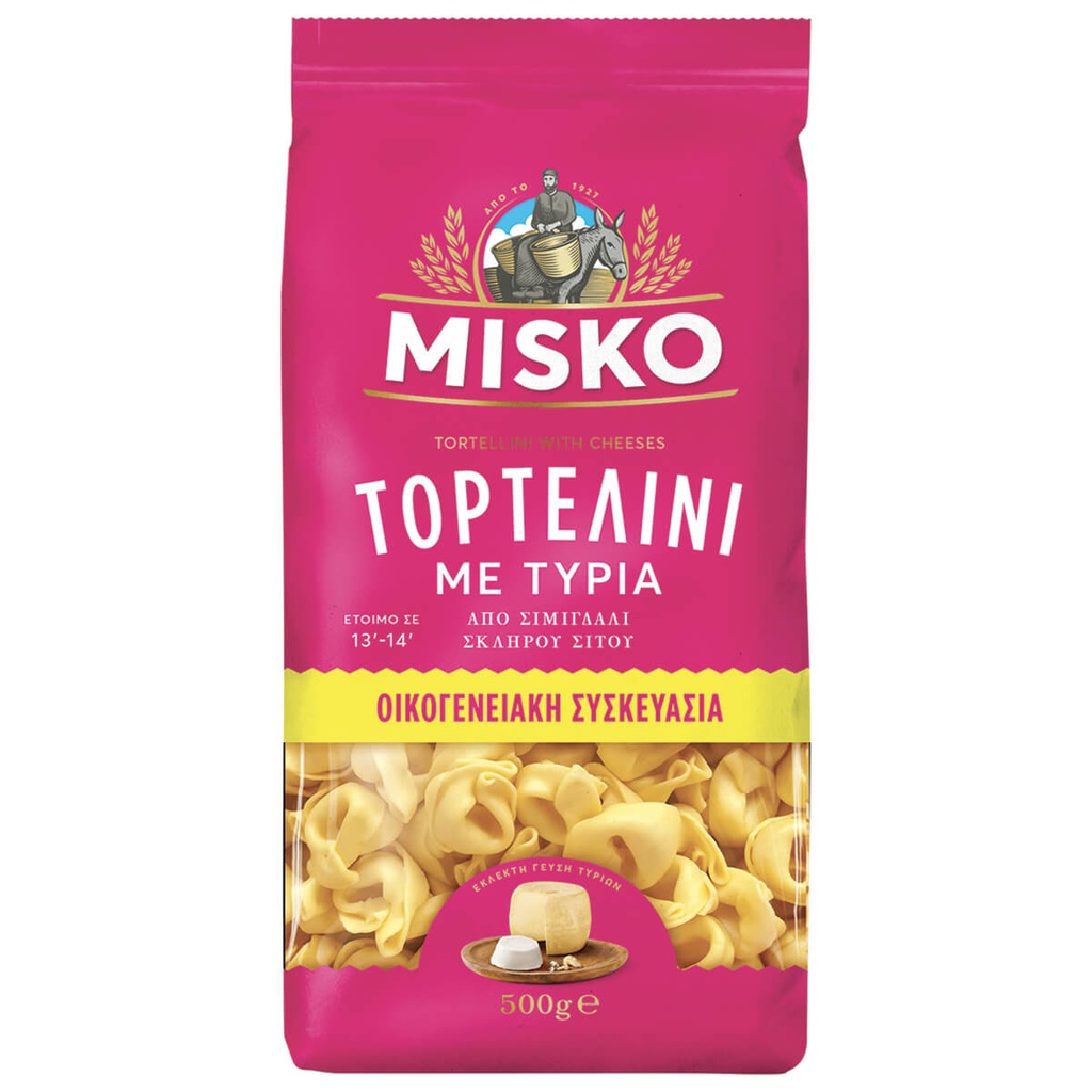 [1016479] Misko Τορτελίνι Με Τυρί 500gr