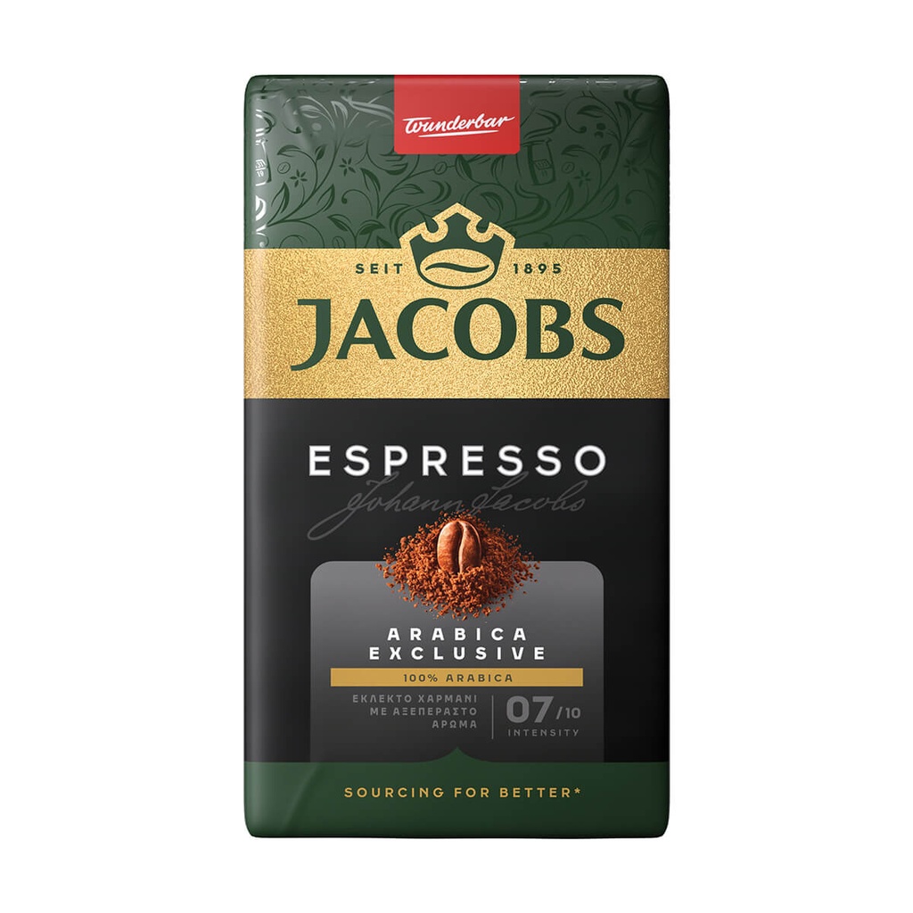 [5201125002923] JACOBS 250G ESPRESSO ARABICA ΑΛΕΣΜΕΝΟΣ