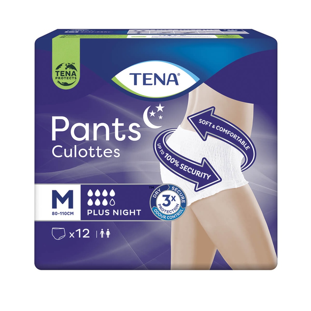 [1015353] TENA PANTS PLUS NIGHT 12-ΤΜΧ ΕΣΩΡ.ΜΙΑΣ ΧΡΗΣΗΣ MED