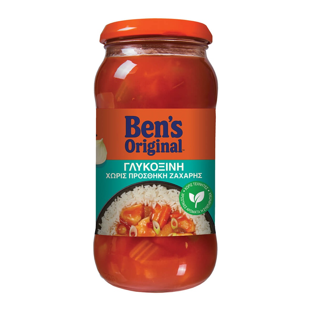 [1016761] BEN'S ORIGINAL 440G ΣΑΛΤΣΑ ΓΛΥΚΟΞ ΧΩΡΙΣ ΠΡΟΣΘ.ΖΑΧ