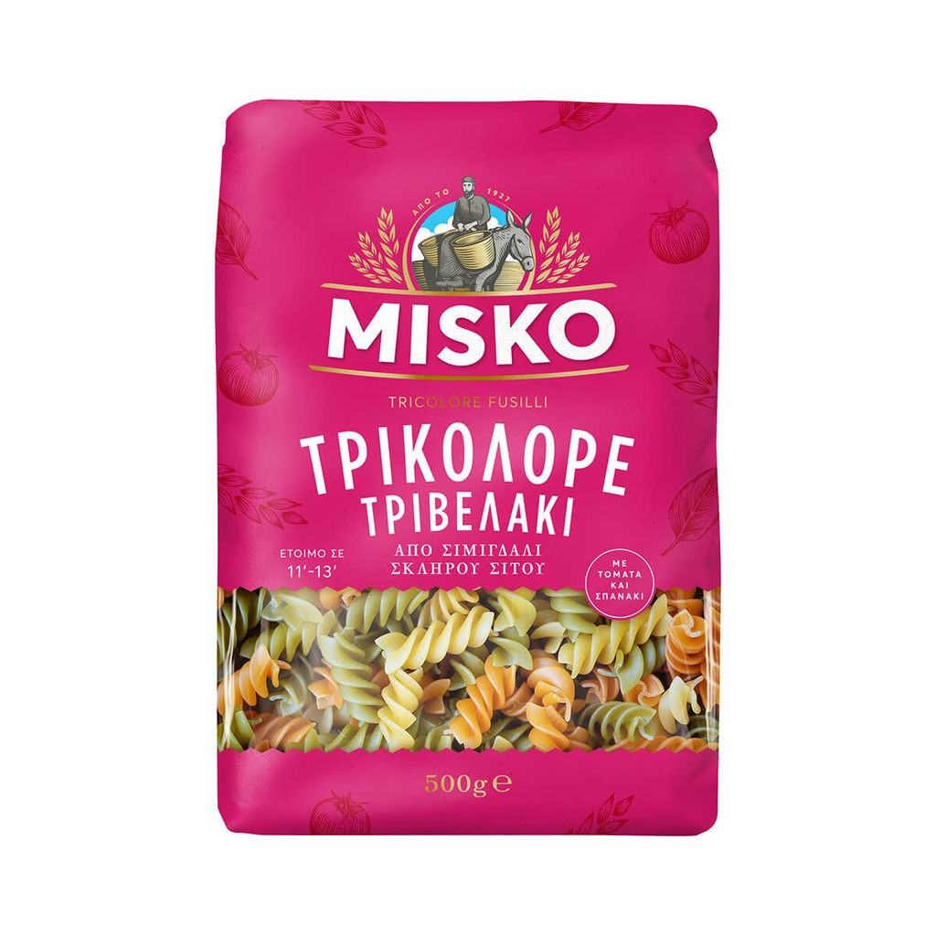 [1020002] Misko Τριβελάκι Tricolore 500g