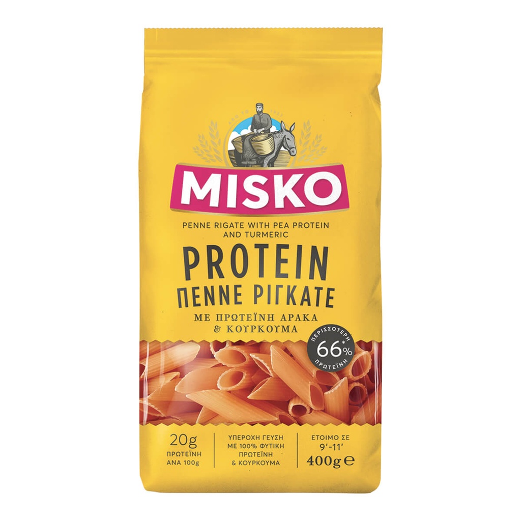[1028362] MISKO 400G PENNE RIGATE PROTEIN