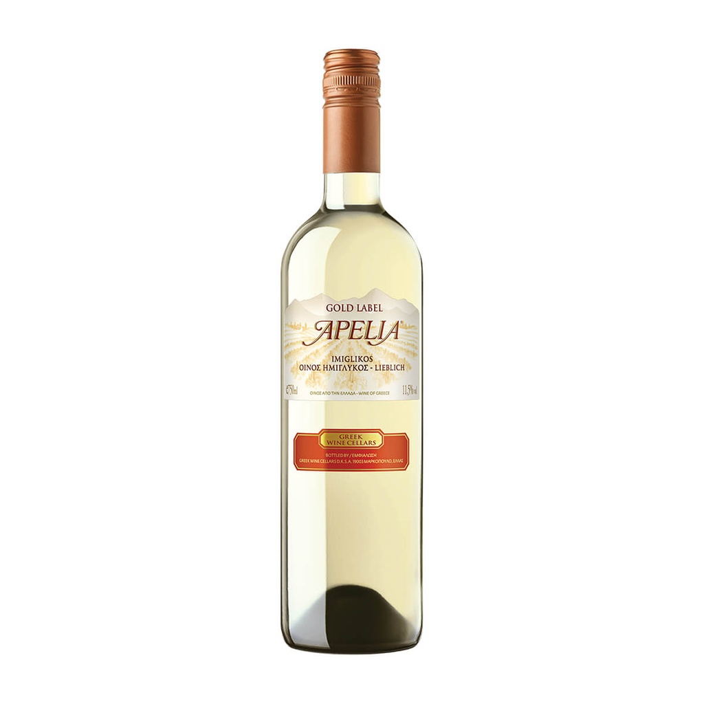 [1023796] APELIA 750ML ΛΕΥΚΟΣ ΗΜΙΓΛΥΚΟΣ