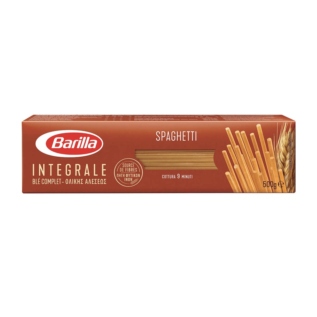 [00486] Barilla Integrale Μακαρόνια Σπαγγέτι Ολικής Άλεσης No.5 500gr