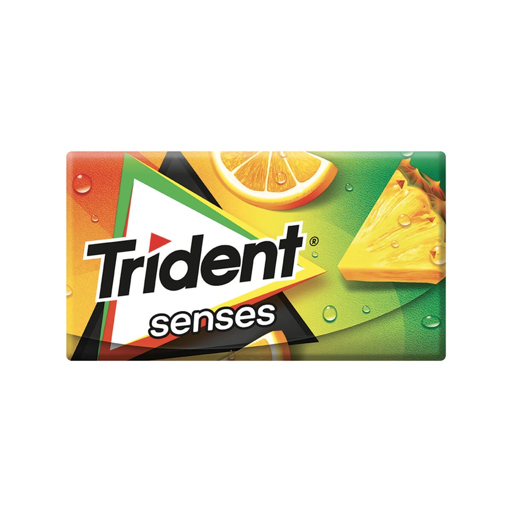 [52017087] Trident Senses Τσίχλες Tropical Mix