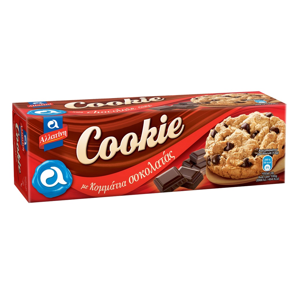 ΑΛΛΑΤΙΝΗ 175G COOKIE CHOCOLATE CHIP