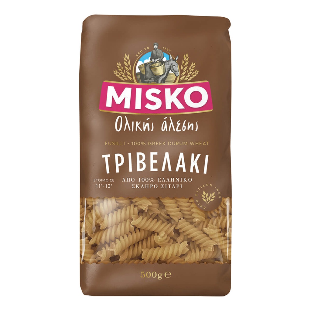 [1015387] Misko Τριβελάκι Ολικής Άλεσης 500gr
