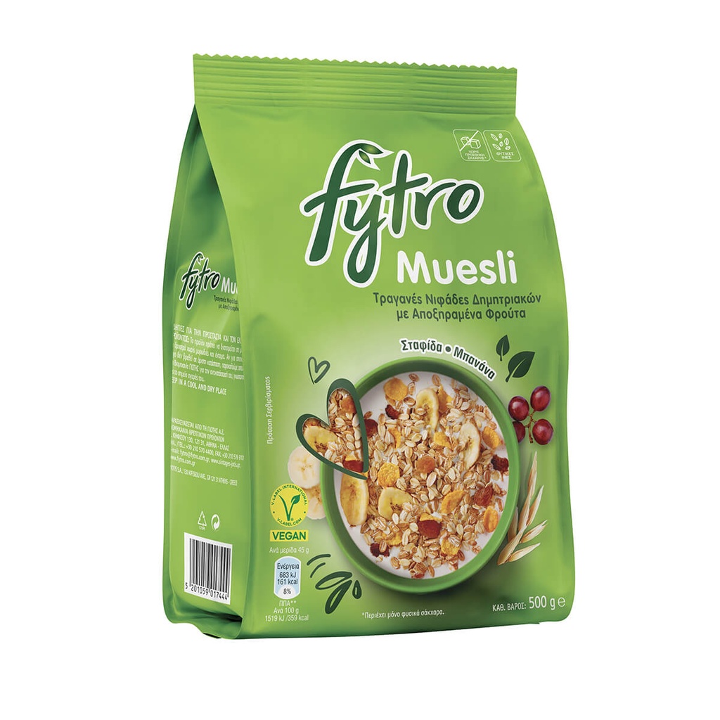 [1025868] FYTRO 500G MUESLΙ ΧΩΡΙΣ ΖΑΧΑΡΗ