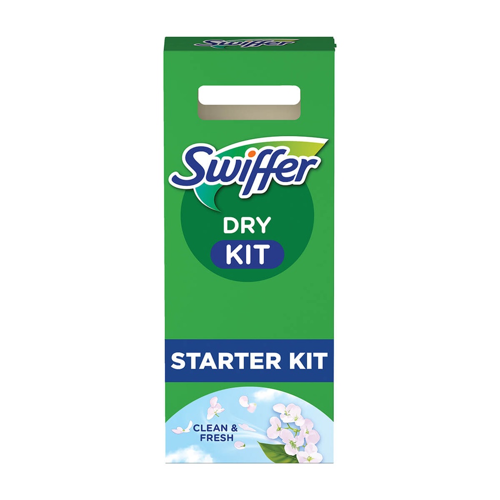 [1033359] SWIFFER DRY & WET KIT (8 ΣΤΕΓΝΑ +3 ΥΓΡΑ ΠΑΝΑΚΙΑ)