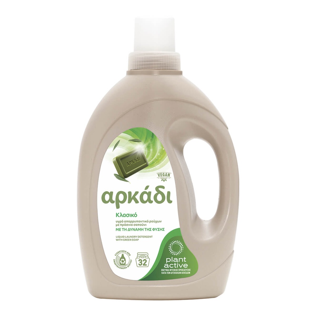 [1025378] ΑΡΚΑΔΙ 1,45L ΥΓΡΟ ΠΛΥΝΤΗΡΙΟΥ ΚΛΑΣΙΚΟ / 32ΜΕΖ