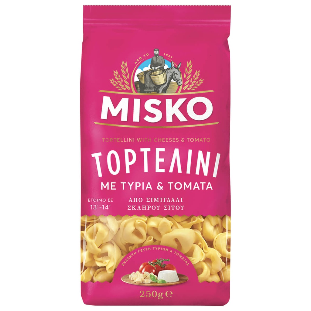 [1015793] Misko Τορτελίνι Με Τυρί και Τομάτα 250gr