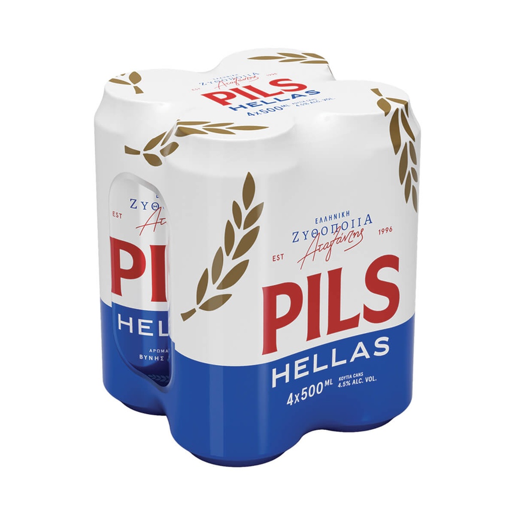 Pils Hellas Κουτί 4x500ml
