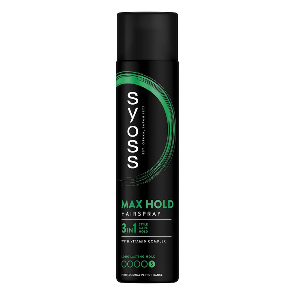 [1005840] Syoss Spray Μαλλιών Max 400ml