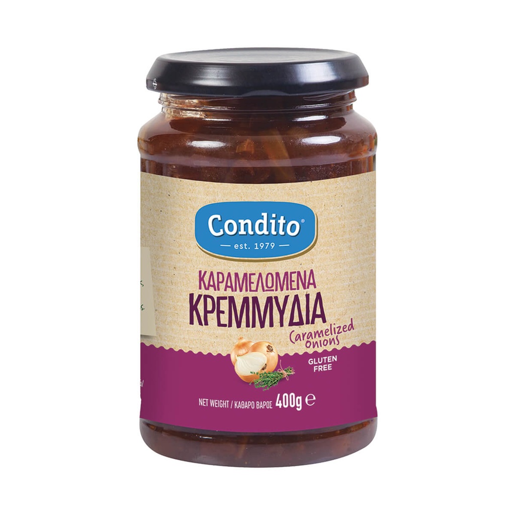 [1029234] CONDITO 400G ΧΩΡ. ΓΛΟΥΤ ΚΑΡΑΜΕΛΩΜΕΝΑ ΚΡΕΜΜΥΔΙΑ