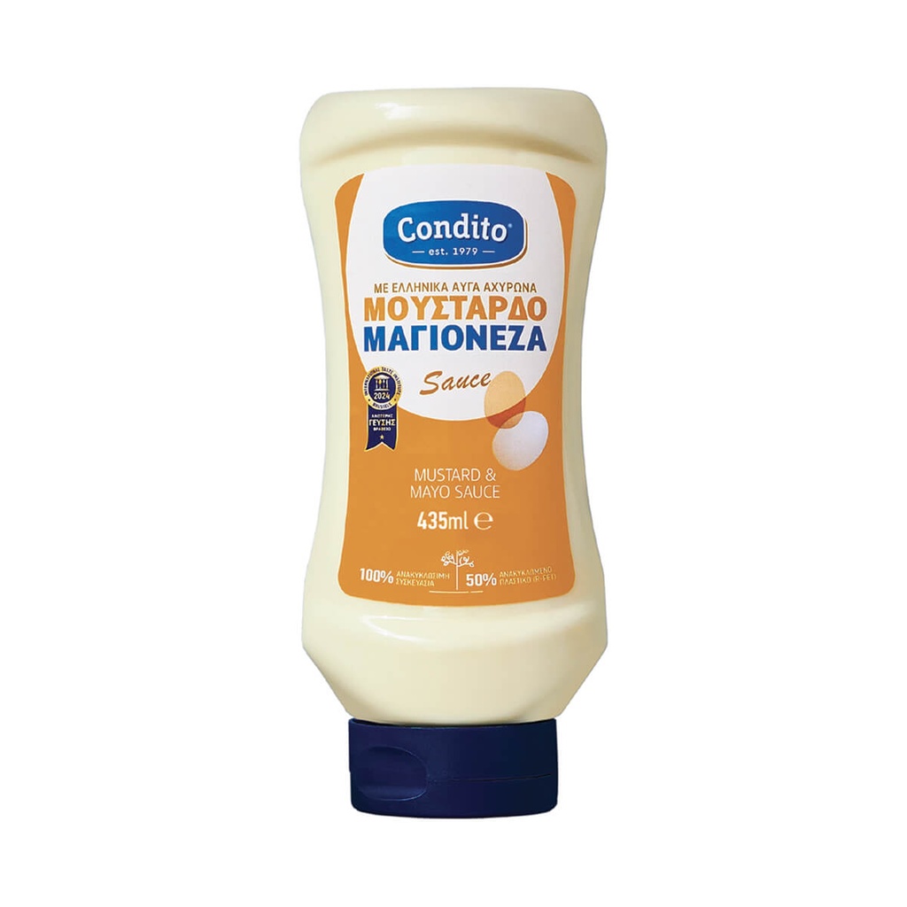 [1029235] CONDITO 435ML Χ. ΓΛΟΥΤ MUSTARD & MAYO SAUCE