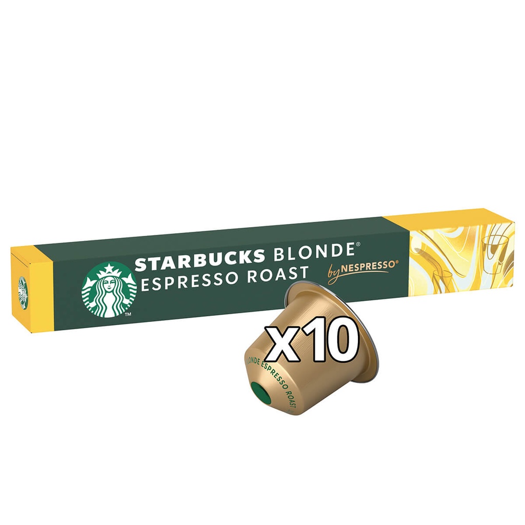 [1028296] STARBUCKS 10-CAPS/53G BLONDE ESPRESSO RISTRETTO