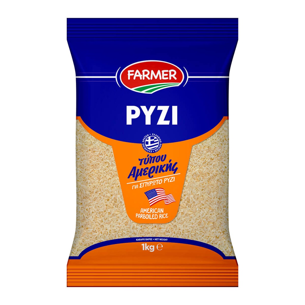 [1002805] Farmer Ρύζι τύπου Αμερικής 1kg