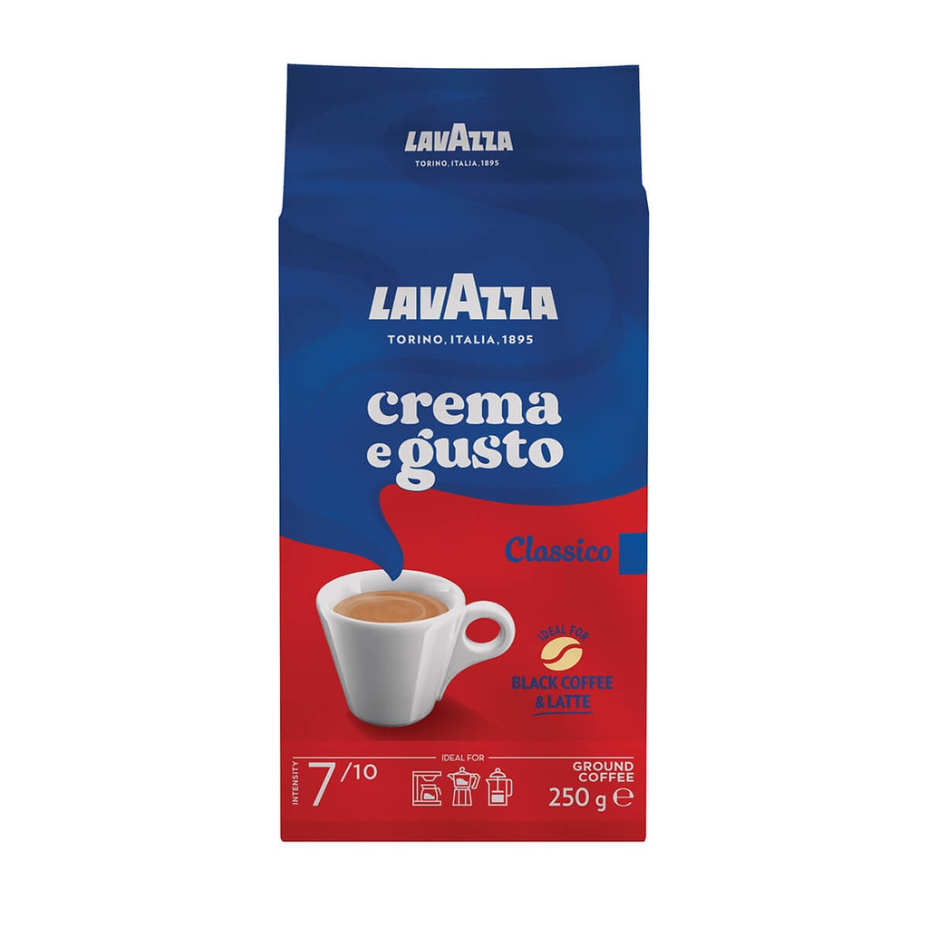 [1012582] LAVAZZA Crema e Gusto Αλεσμένος Καφές Espresso 250g