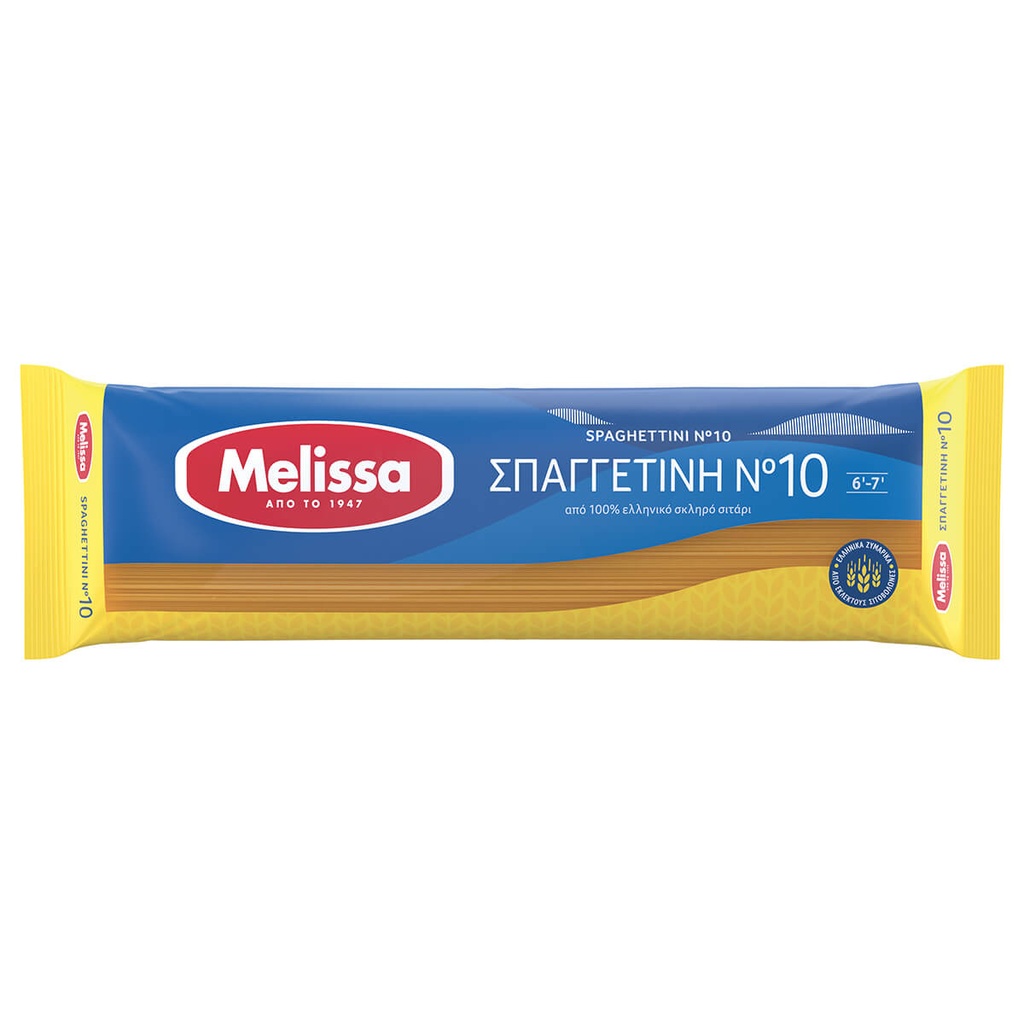[5201193101061] ΜΕΛΙΣΣΑ 500G SPAGHETTINI Ν.10