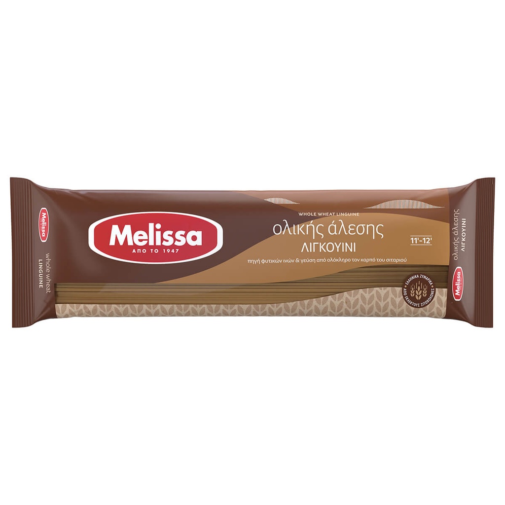 [1015264] Μέλισσα Linguini Ολικής Άλεσης 500g
