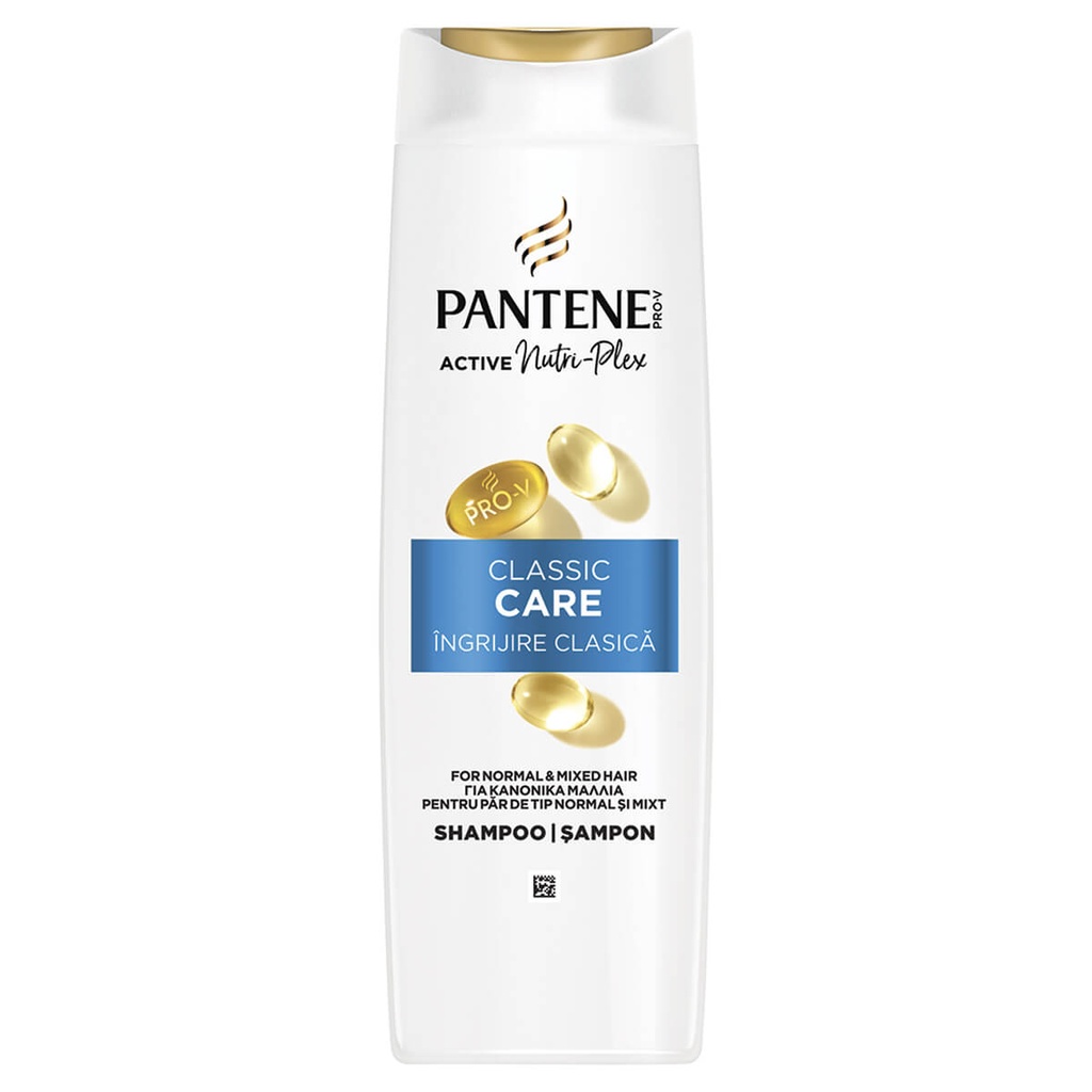 Pantene Σαμπουάν Classic 400ml για Καθαρά και Υγιή Μαλλιά Καθημερινά