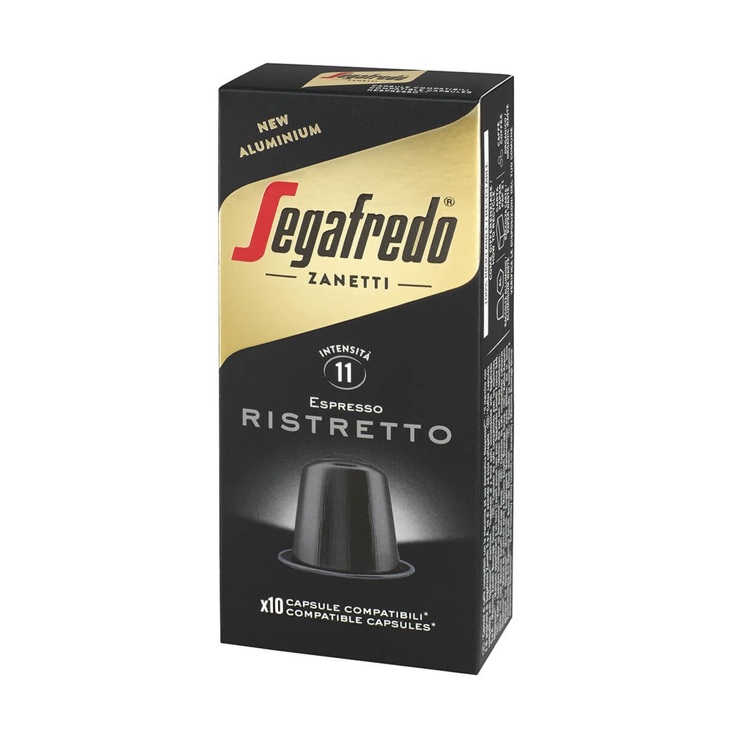 [1019326] Segafredo Κάψουλες Καφές Espresso Ristretto 10x5,1g