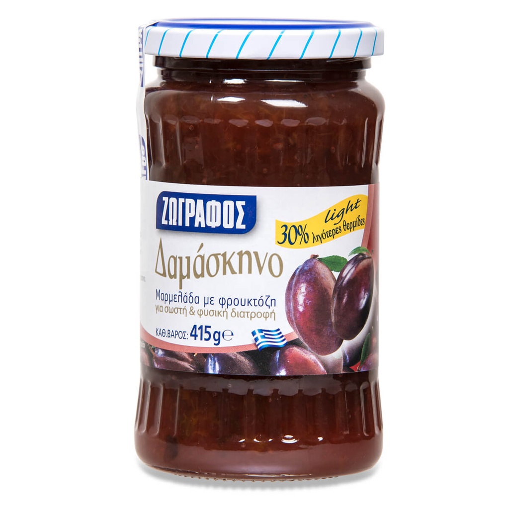 [999460] Ζωγράφος Μαρμελάδα με Φρουκτόζη Δαμάσκηνο 415gr
