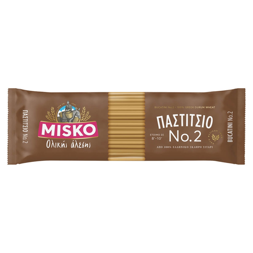 [1015040] Misko Παστίτσιο Νο2 Ολικής Άλεσης 500gr