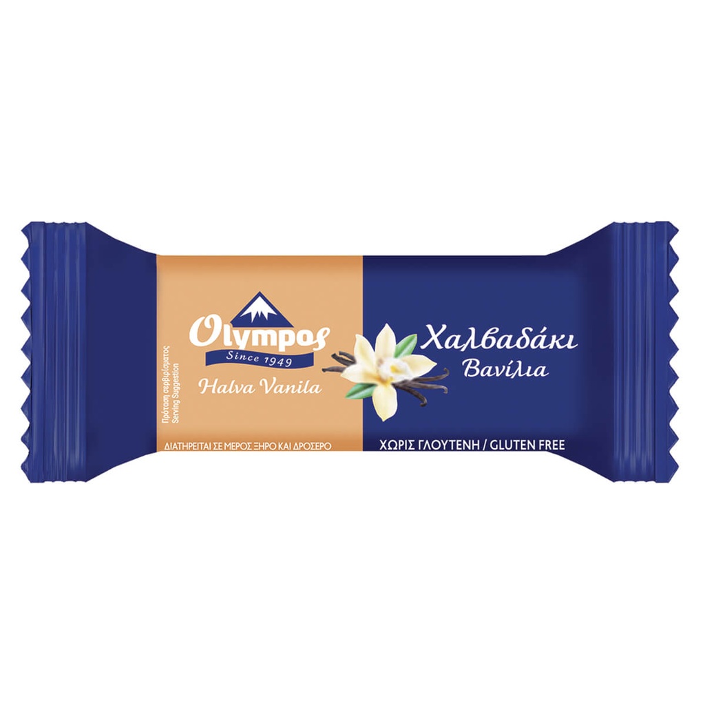 [1004558] Όλυμπος Χαλβάς Βανίλια Μπάρα 40gr