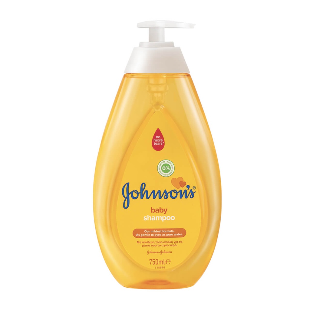 [1005717] Johnson's Baby Σαμπουάν Regular με Αντλία 750ml