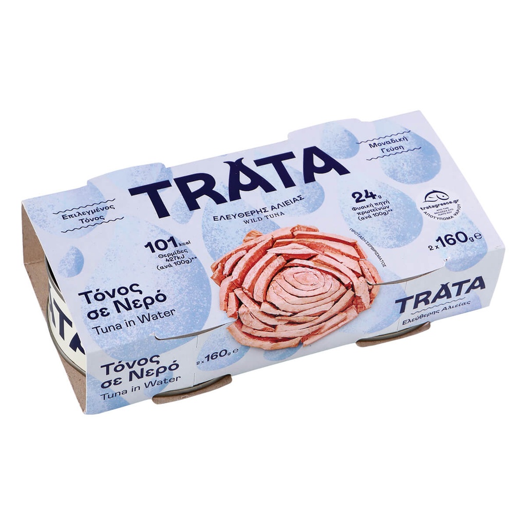 Trata Τόνος Σε Νερό 2x112gr