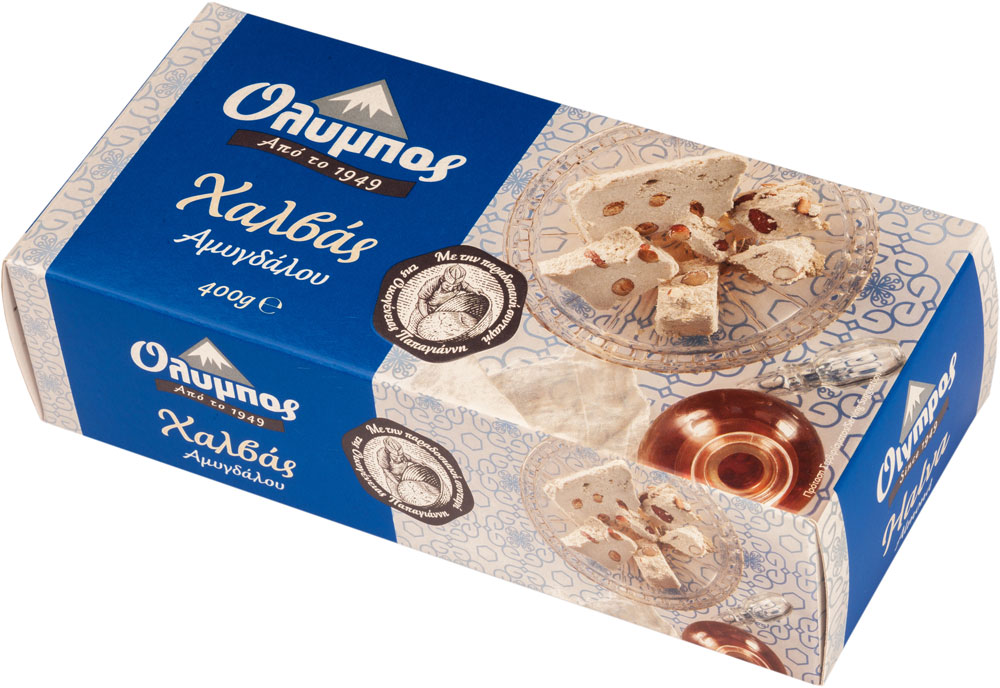 [1007108] Όλυμπος Χαλβάς Αμύγδαλο 400gr