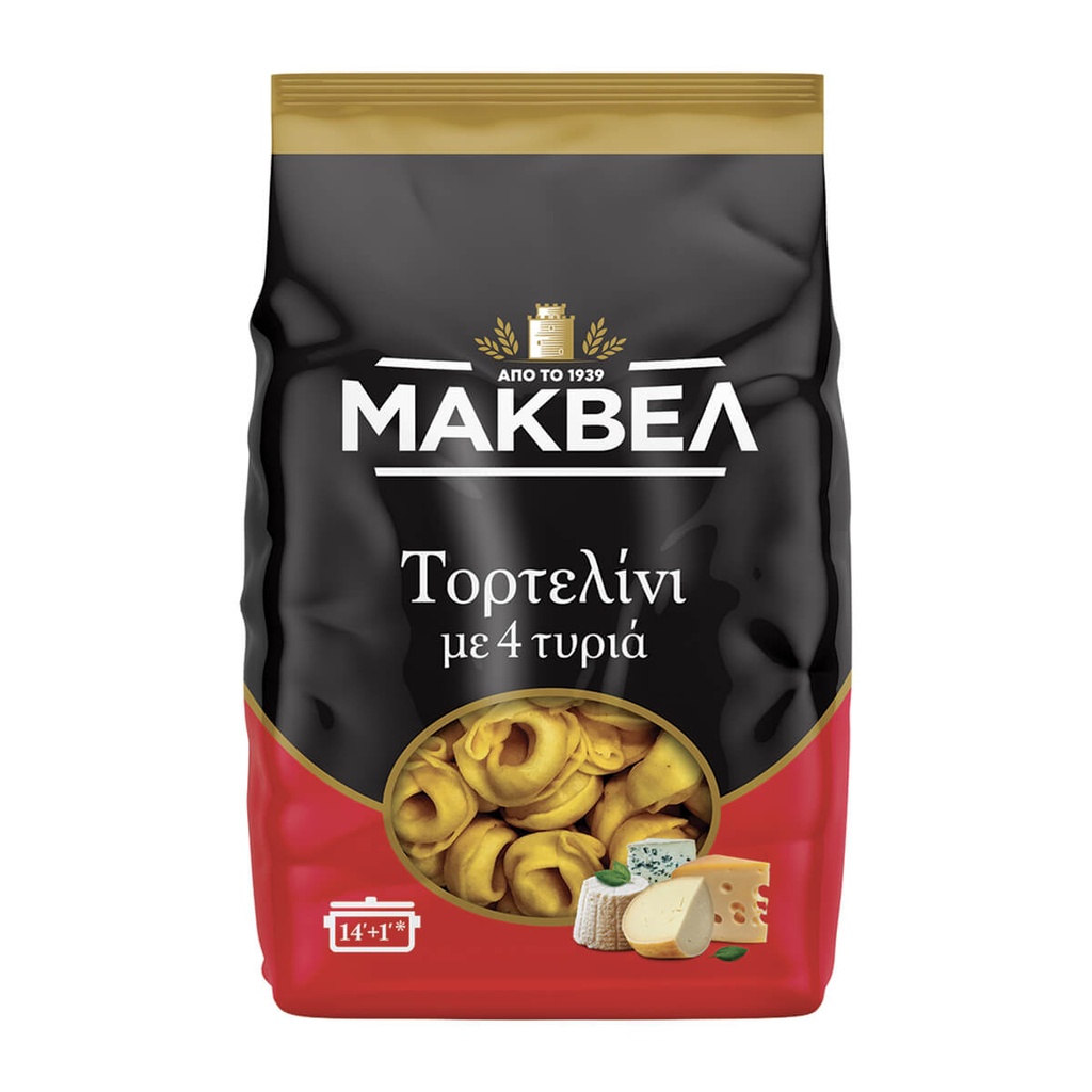 [1011130] Μάκβελ Τορτελλίνι 4 Τυρια  250gr