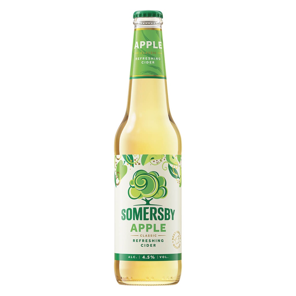 [1015403] Somersby Μηλίτης με γεύση Μήλο Φιάλη 330ml