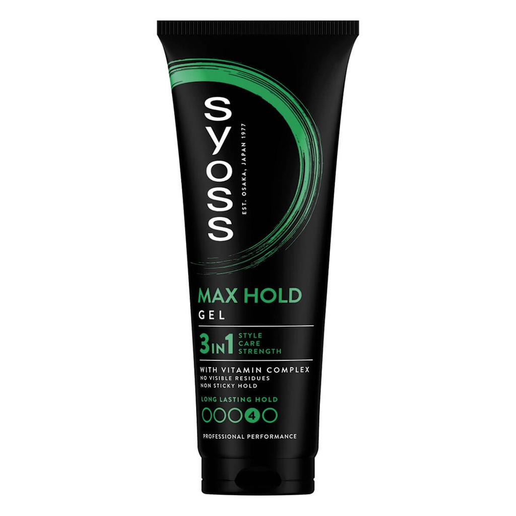 Syoss Τζέλ Μαλλιών Δυνατό Κράτημα 250ml