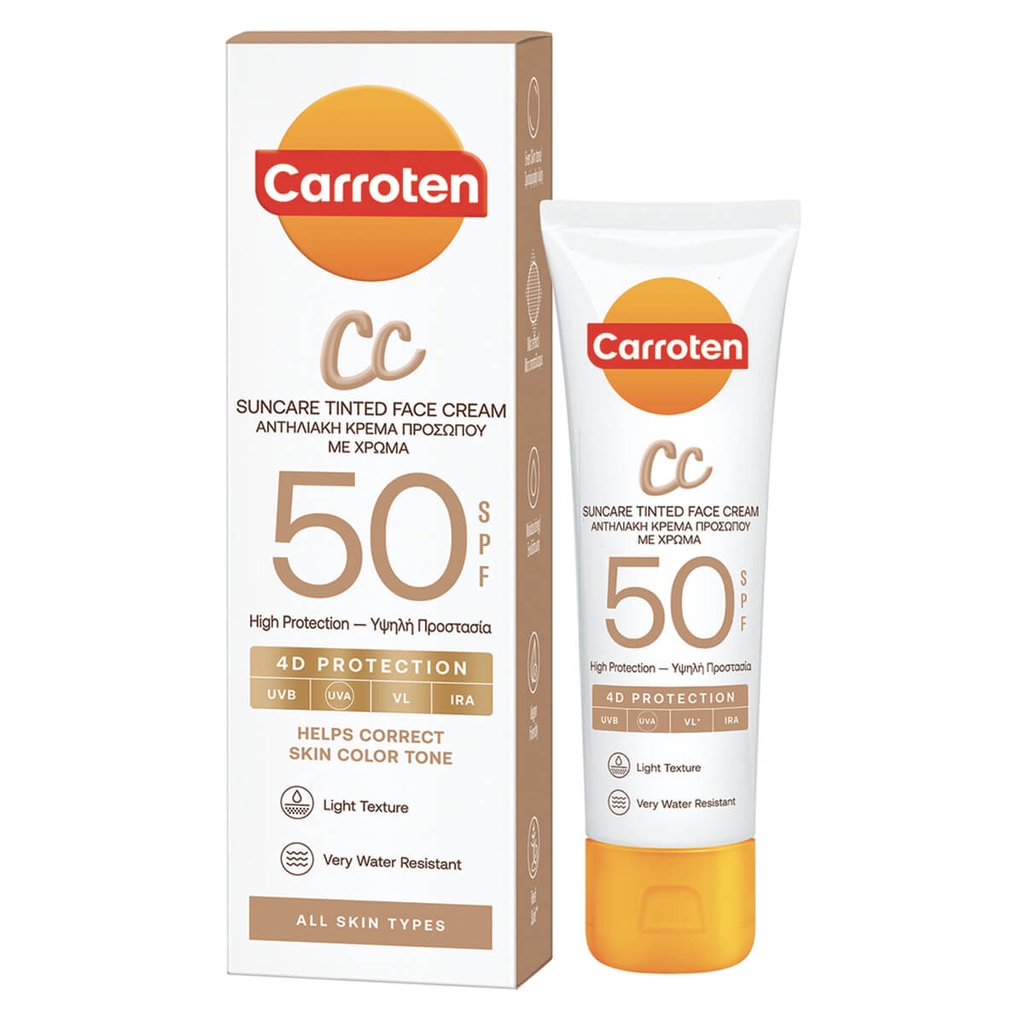 [1027743] CARROTEN 50ML FACE CREAM CC SPF50