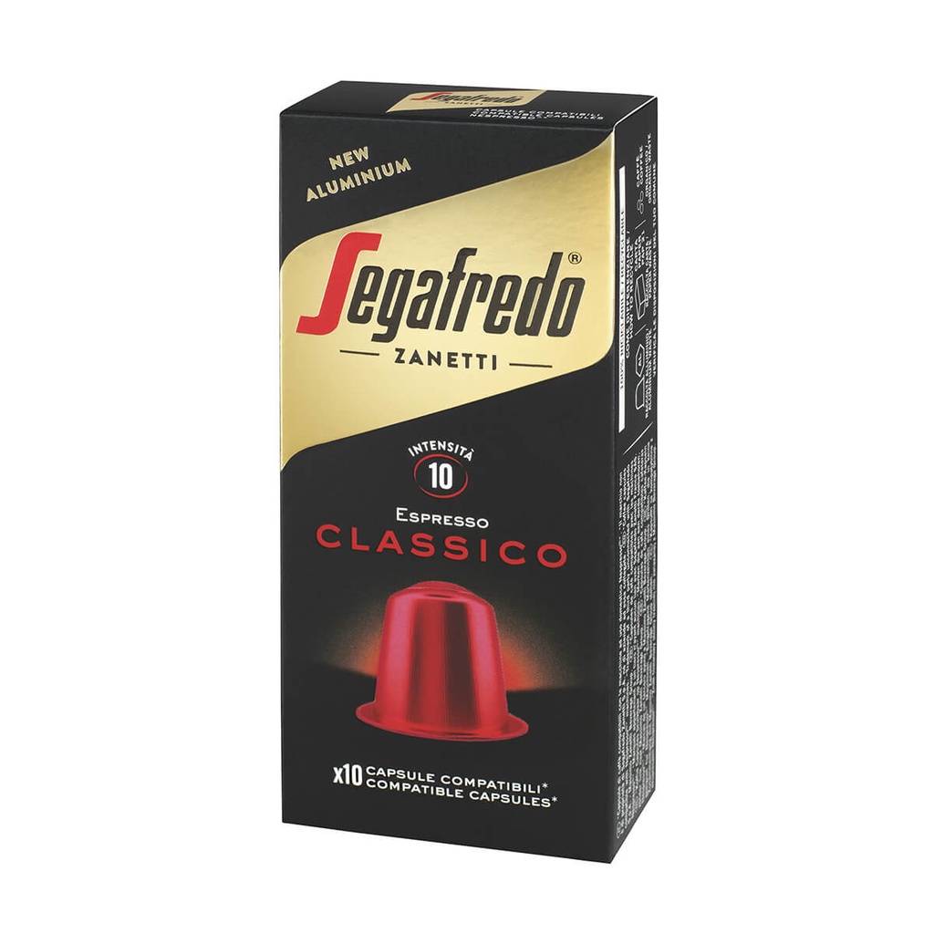 [1018686] Segafredo Κάψουλες Καφές Espresso Classico 10x5,1g