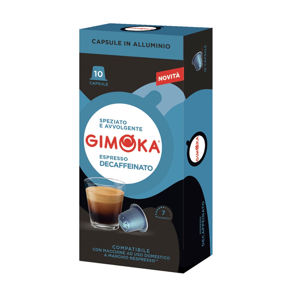 [1030309] GIMOKA 5,5Gx10 CAPS ALU DECAFFEINATO