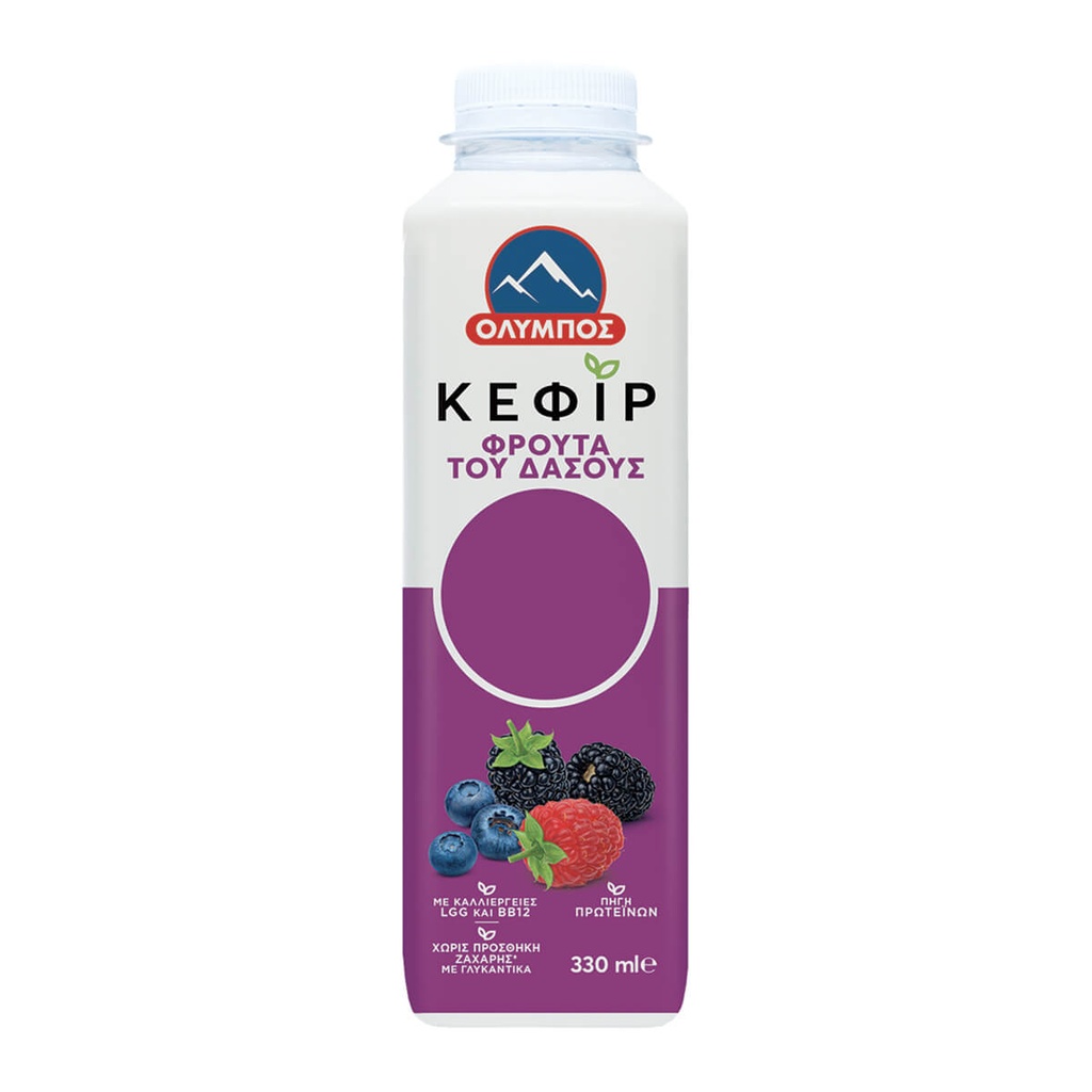[1030656] ΟΛΥΜΠΟΣ 330ML ΚΕΦΙΡ ΦΡΟΥΤΑ ΤΟΥ ΔΑΣΟΥΣ