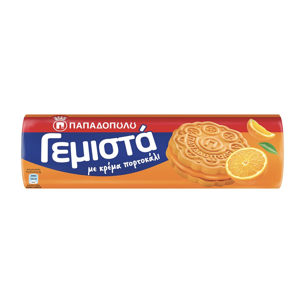 ΠΑΠΑΔΟΠΟΥΛΟΥ 200G ΜΠΙΣΚ ΓΕΜΙΣΤΑ ΠΟΡΤΟΚΑΛΙ