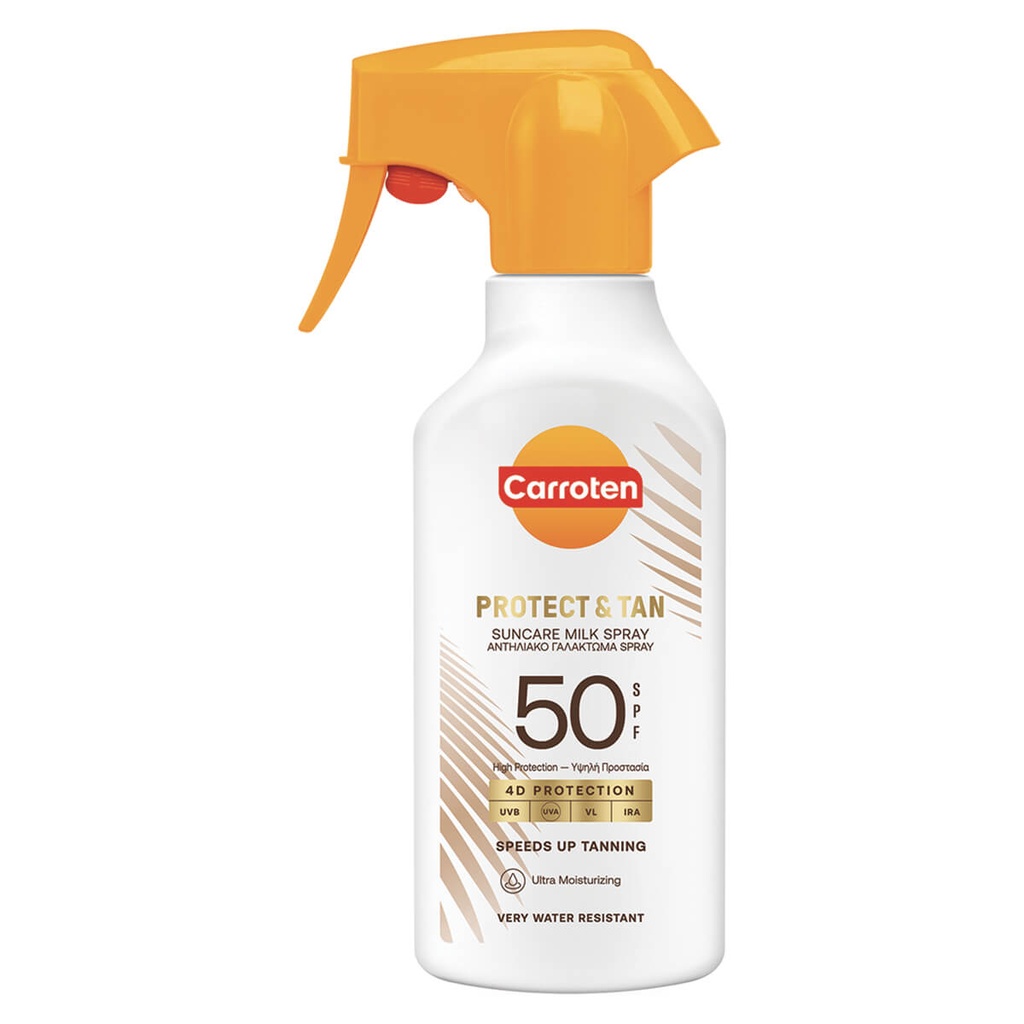 [1032072] CARROTEN 270ML MILK SPRAY TAN & PROTECT SPF50