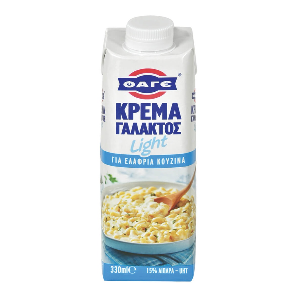 [1033868] ΦΑΓΕ 330ML ΚΡΕΜΑ ΓΑΛΑΚΤΟΣ LIGHT