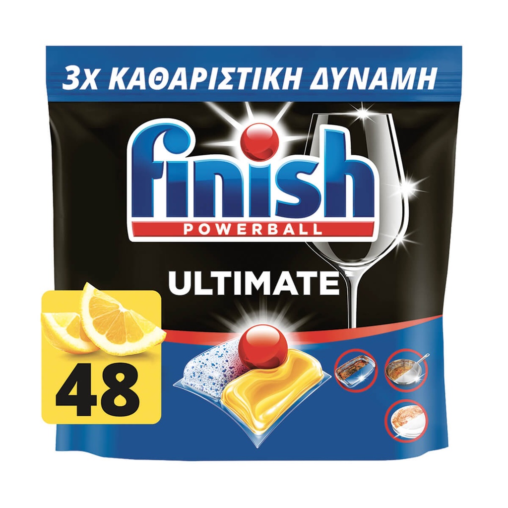 [1035175] FINISH 48-TABS ULTIMATE PLUS LEMON