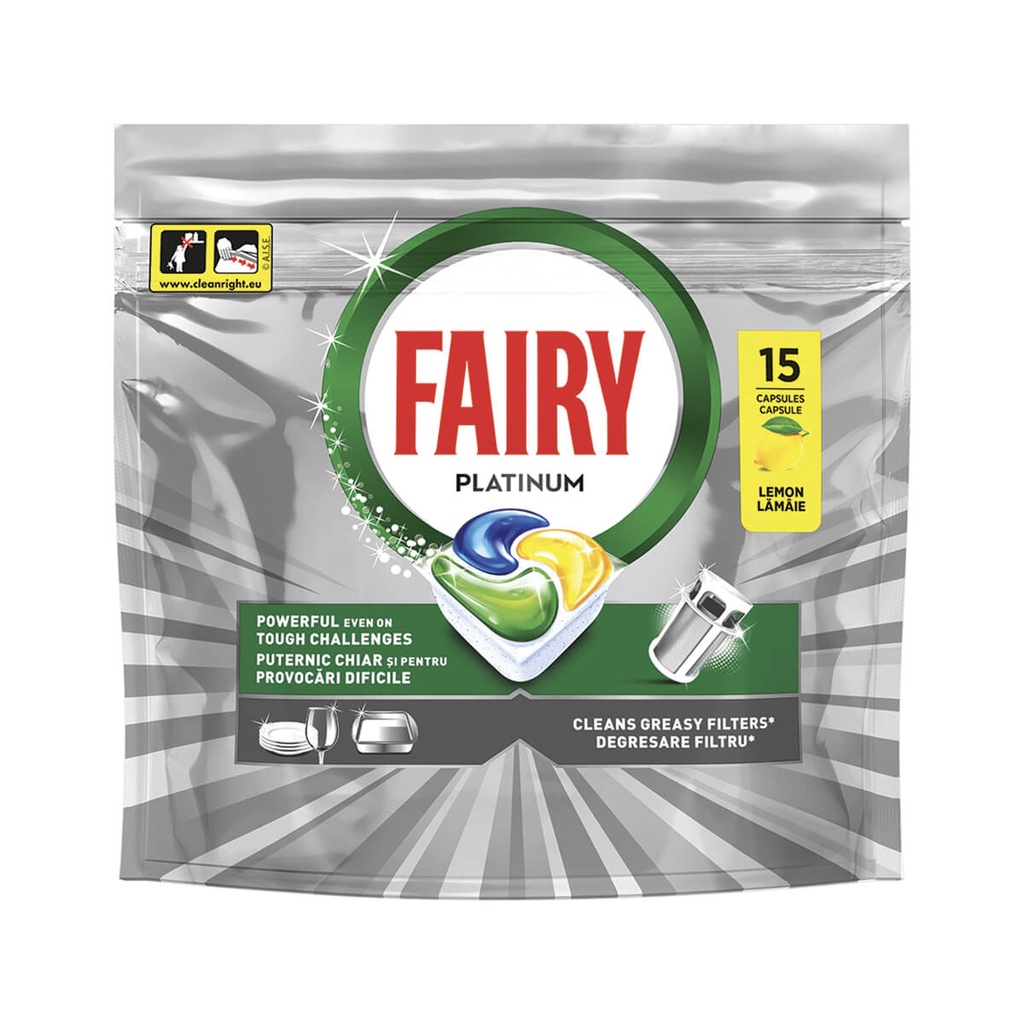 [1035985] FAIRY 15-CAPS ΠΛΥΝΤ ΠΙΑΤΩΝ PLATINUM ΛΕΜΟΝΙ