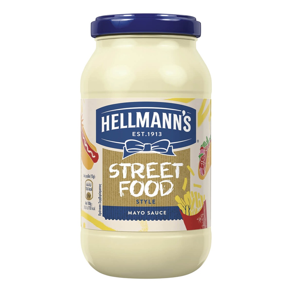 [1036003] HELLMANN'S 340ML STREET FOOD ΜΑΓΙΟΝΕΖΑ