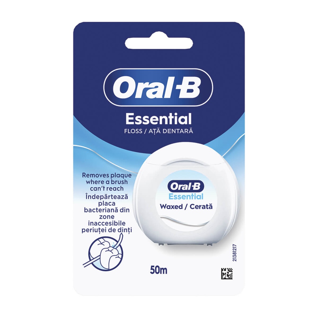 [1036336] ORAL-B DENTAL FLOSS ΚΗΡΩΜΕΝΟ ΝΗΜΑ